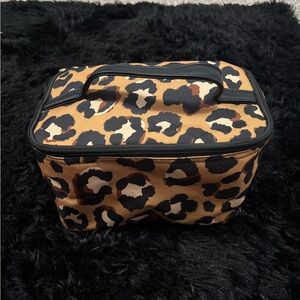 Leopard Print Women's Make Up Bag